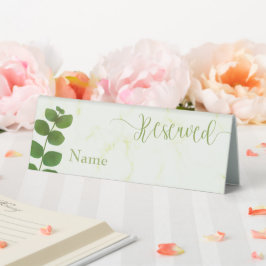 Wedding Green Chic Tischaufsteller