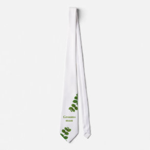 Wedding Green Chic Trauzeuge Krawatte