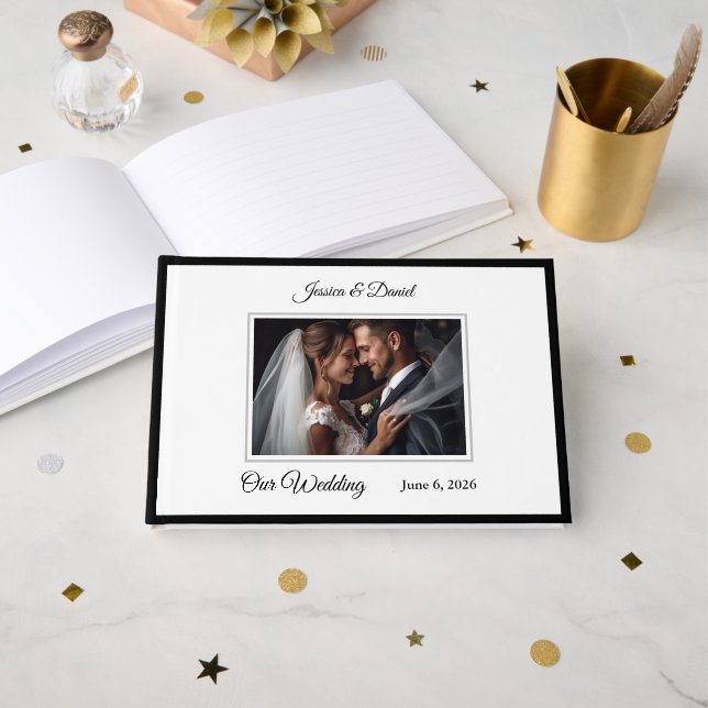 Wedding     guest book gästebuch (Vorderseite Offen)