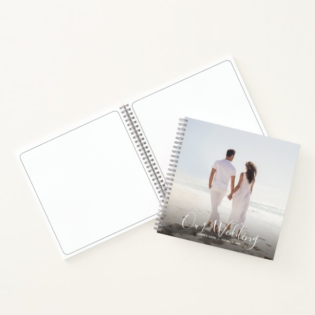 Wedding Guest Book Hard Cover Notizbuch (Innenseite)