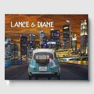 Wedding Guest Book "Just heiratcar NYC" Gästebuch