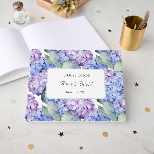 Wedding Guest Book Non Foil Gästebuch (Vorderseite offen)