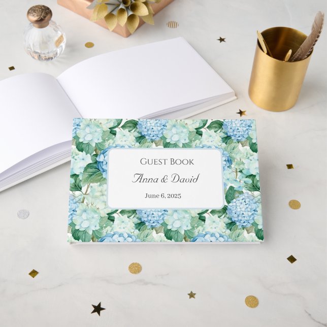 Wedding Guest Book Non Foil Gästebuch (Vorderseite Offen)