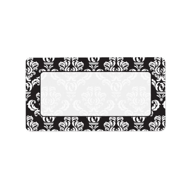 Wedding Guest List Envelope Labels Adressaufkleber (Vorne)