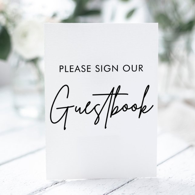 Wedding Guestbook Sockelschild (Von Creator hochgeladen)