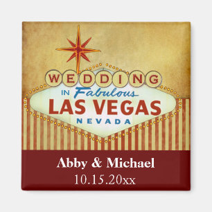 Wedding in fabelhaftem Las Vegas - Vintage Magnet