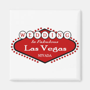 Wedding in Las Vegas-Magneten Magnet