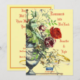 Wedding Inv. 1 Creme(gerügt)RFPMDesign ©️ 2024 Einladung
