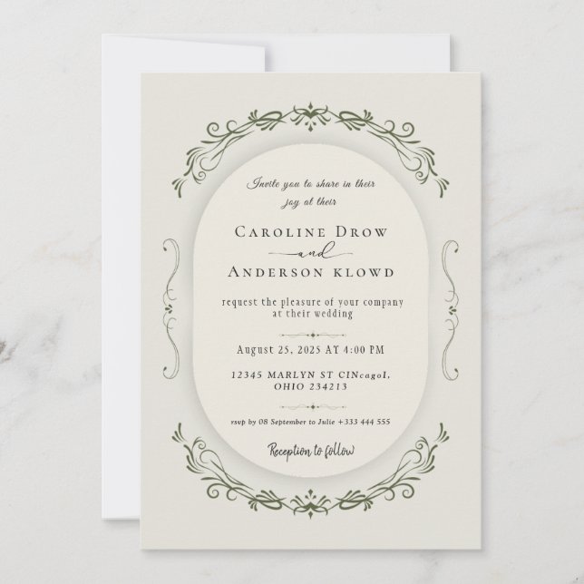 Wedding Invitation (Devant)