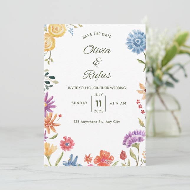  Wedding Invitation (Debout devant)