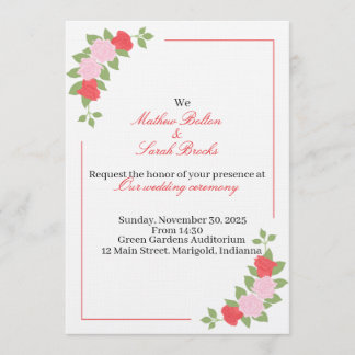 Wedding Invitation
