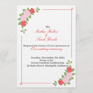 Wedding Invitation