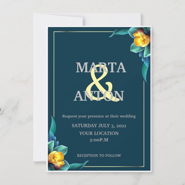 wedding Invitation (Devant)
