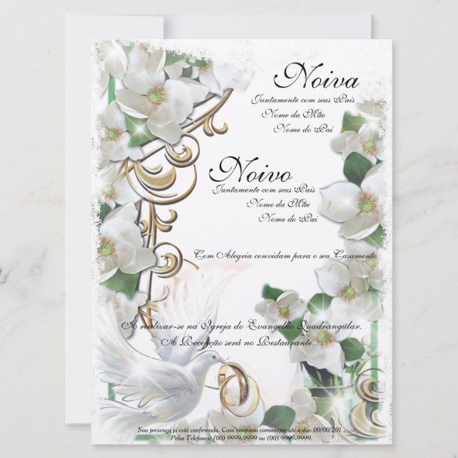 Wedding Invitation (Devant)