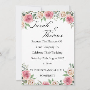 wedding Invitation Einladung