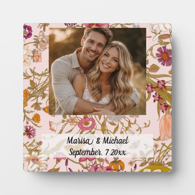Wedding invitation keepsake  fotoplatte (Vorderseite)