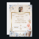 Wedding Invitation | Template for Names &date Einladung<br><div class="desc">Celebrate your love with this romantic floral wedding invitation, designed to capture timeless elegance and charm. Easily personalize every detail — from the couple’s names and wedding date to the venue and RSVP section. Featuring soft floral artwork and elegant typography, this editable template beautifully complements any wedding theme. Perfect for...</div>