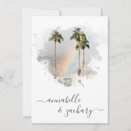 *~* WEDDING INVITATION + UAWG - QR TROPICAL AR11 EINLADUNG