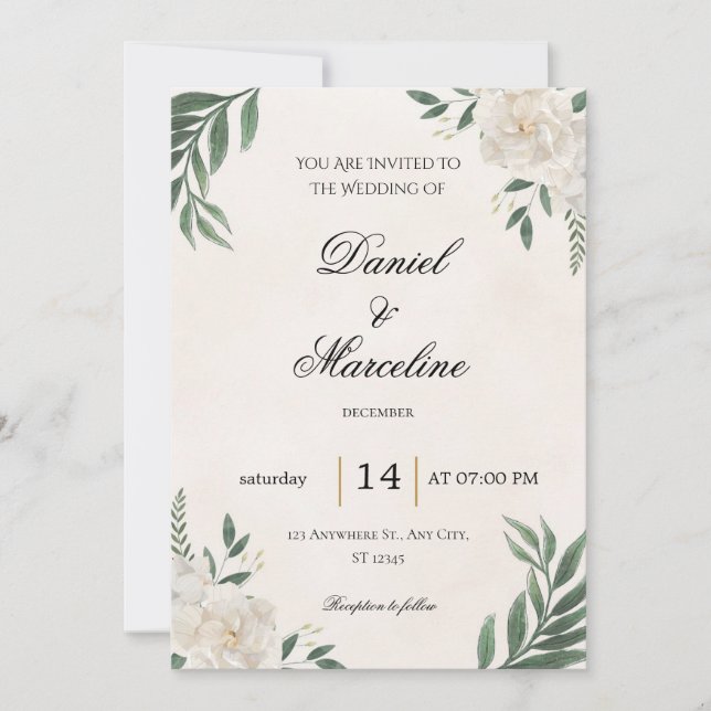 Wedding Invitations (Devant)