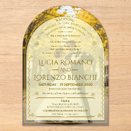 Wedding Invitations Minimalist Acrylic Invitation Acryleinladungen