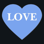 Wedding Invite Cornflower Blue Herz-Aufkleber<br><div class="desc">Farbkomplementierung Blauer Blauer Blauer Blauer Einladende Siegel - Hochzeitsinhalte-Autoren versuchen in der Regel herauszufinden: Wo finde ich die besten Hochzeitsaufkleber online? Diese phantastischen und eine Art Hochzeitskornblume Blau-Weiß-Umschlag Aufkleber eignen sich hervorragend für Hochzeitspostkarten und verschiedene Hochzeitsverpackungsmaterialien.  Maßgeschneiderte Hochzeitskornblume Blau und Weiß - Einladung zum Hochzeitsfeiern mit Stationery Set.</div>