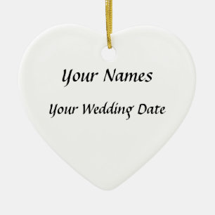 Wedding Keramikornament