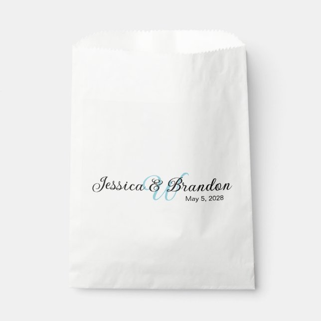 Wedding Label 016 Geschenktütchen (Vorderseite)