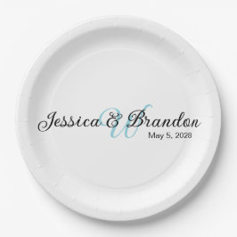 Wedding Label 016 Pappteller