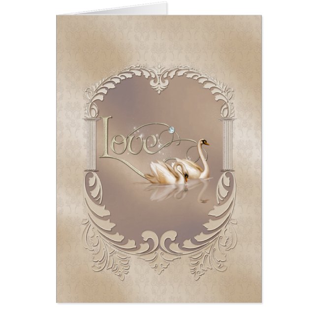 Wedding Liebe-Schwäne (Vorne)