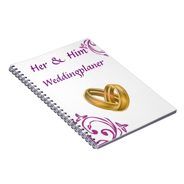 Wedding Notizblock (Rechte Seite)