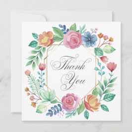 Wedding or Shower Thank you cards Einladung