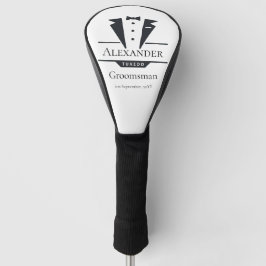 Wedding Party Tuxedo gibt Trauzeuge Golf Headcover