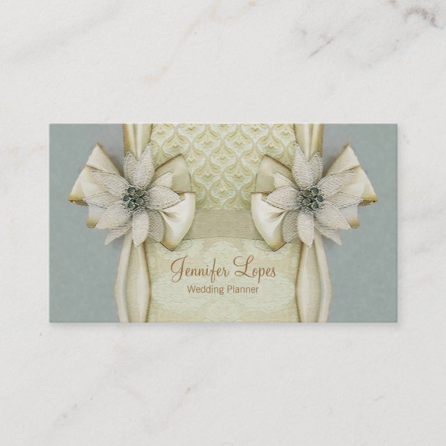 WEDDING PLANNER ~ CARTE DE VISITE (Devant)