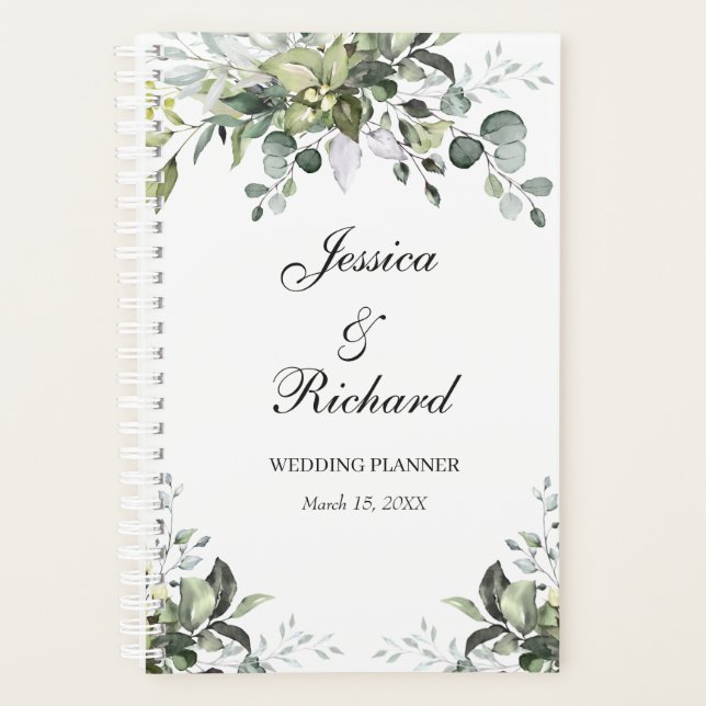 Wedding planner Eucalyptus (Devant)