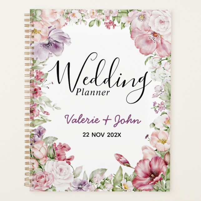 Wedding planner Floral du jardin anglais (Devant)