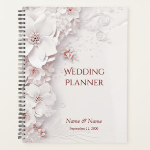 Wedding planner floral rose ivoire