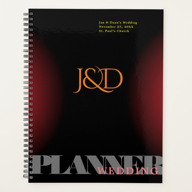 Wedding planner monogramme (Devant)