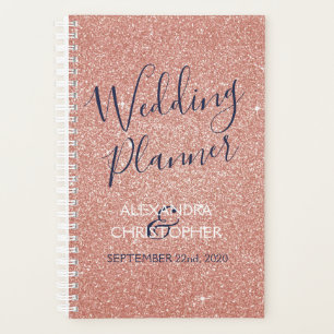 Wedding planner rose - Rose Parties scintillant d'