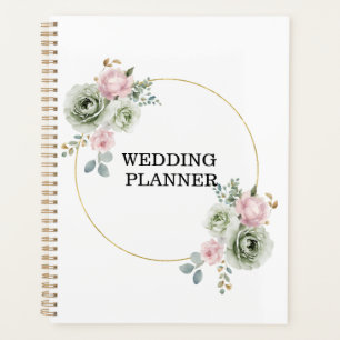 Wedding planner Sage Vert & Fleurs Roses