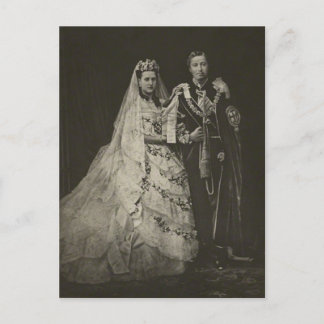 Wedding PRINCESS ALEXANDRA von Dänemark #006UK Postkarte