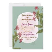 Wedding Reception Invitations 