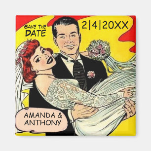 Wedding Save the Date danken Ihnen Bevorzugungen Magnet