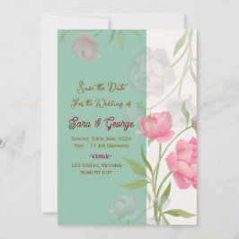 Wedding Save the Date Invitations  Einladung