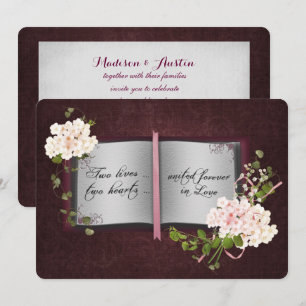 Wedding Storybook Einladung