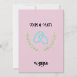 Wedding Tag announcement Einladung