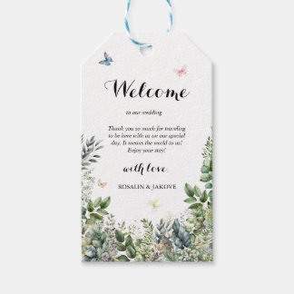 Wedding Welcome Gift Tags Geschenkanhänger