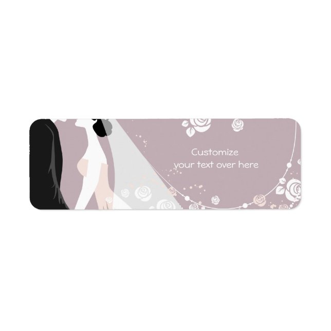 Weddingh Romantic Address Labels (Vorne)