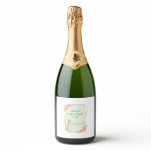WeddingWine & Sparkling Weinflaschen Etikett