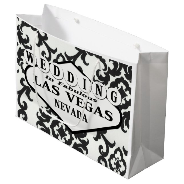 WEDEN in Las Vegas Geschenktasche Große Geschenktüte (Vorderseite Schrägansicht)