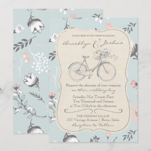 WEDERINVITATION  Vintage Liebe Einladung